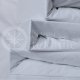 Neperšlampama trikotažinė paklodė su guma (balta)